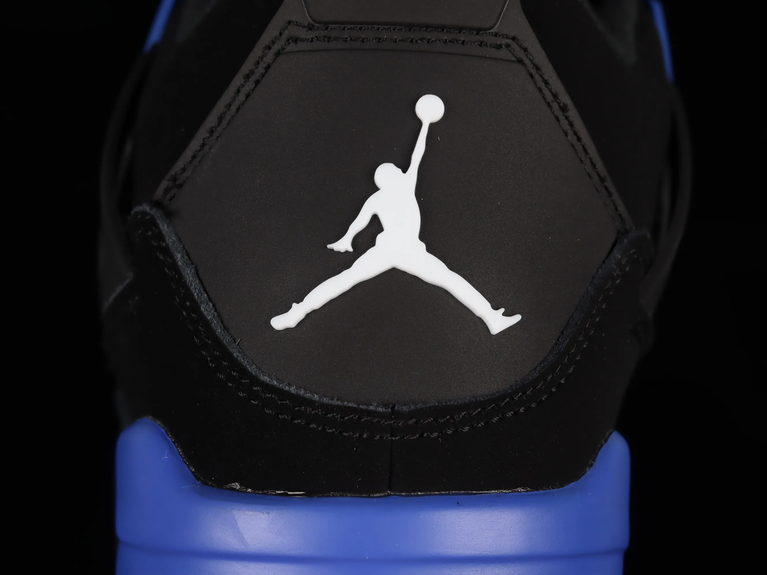 All categories Air Jordan Jordan series basketball shoes Air Jordan 4 Air Jordan 4 Retro "Heilan" AJ4 Joe 4 black and blue retro casual sports culture basketball shoes CT8527-018